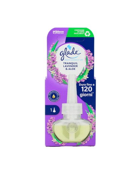offerta Glade Essential Oil Ricarica Diffusore Elettrico Tranquil Lavanda e Aloe 20 ml