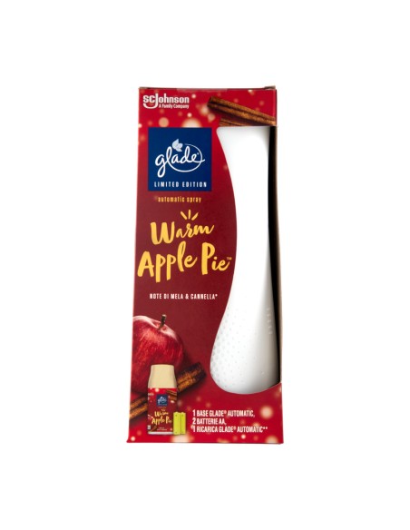 offerta Glade Automatic Spray Diffusore con Ricarica Fragranza Mela e Cannella 269 ml