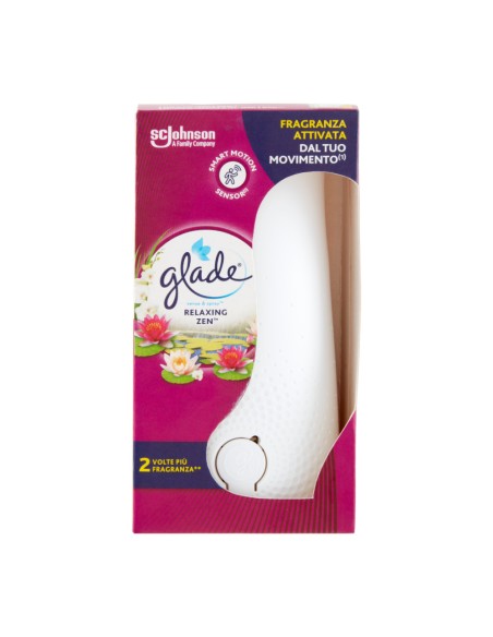 offerta Glade Sense & Spray Diffusore con Ricarica Fragranza Relaxing Zen 18 ml