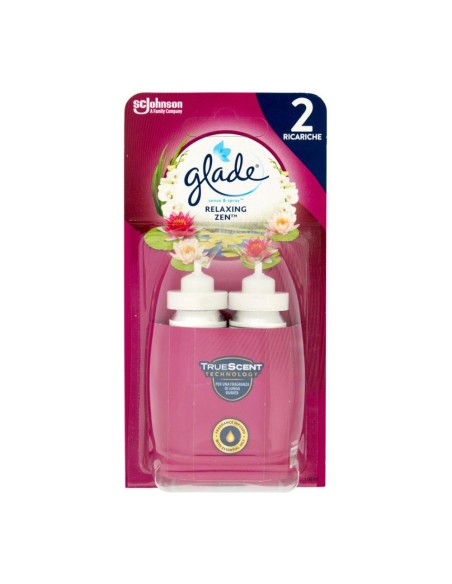 offerta Glade Sense & Spray Ricariche per Diffusore Elettrico Fragranza Relaxing Zen 2x18 ml