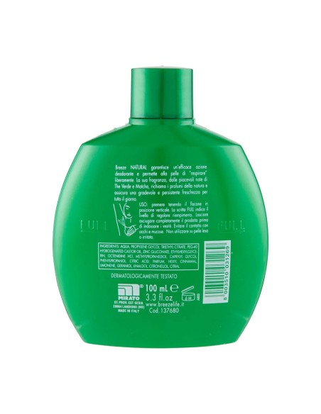 offerta Breeze Natural Essence Deodorante Squeeze Profumato The Verde e Matcha 100 ml
