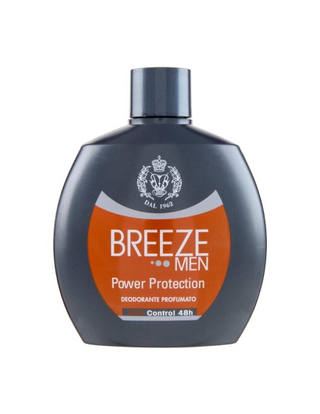 offerta Breeze Men Power Protection Deodorante Squeeze Profumato Deo Control 48 Ore 100 ml