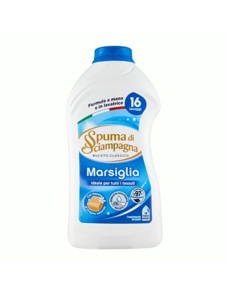 offerta Spuma di Sciampagna Bucato Classico Detersivo Liquido Marsiglia 800 ml